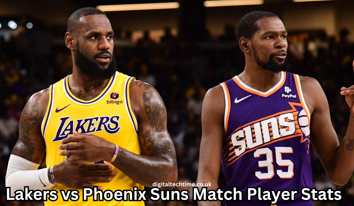 Lakers vs Phoenix Suns Match Player Stats