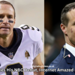 Drew Brees Makes His NBC Debut, Internet Amazed by His New Hair