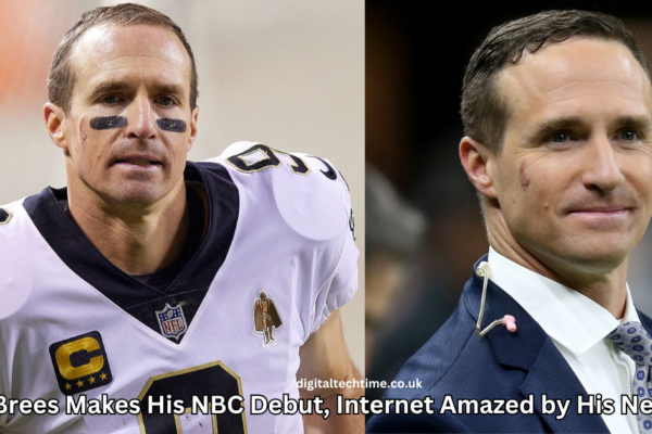 Drew Brees Makes His NBC Debut, Internet Amazed by His New Hair