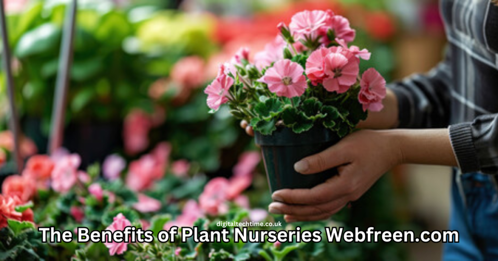 The Benefits of Plant Nurseries Webfreen.com