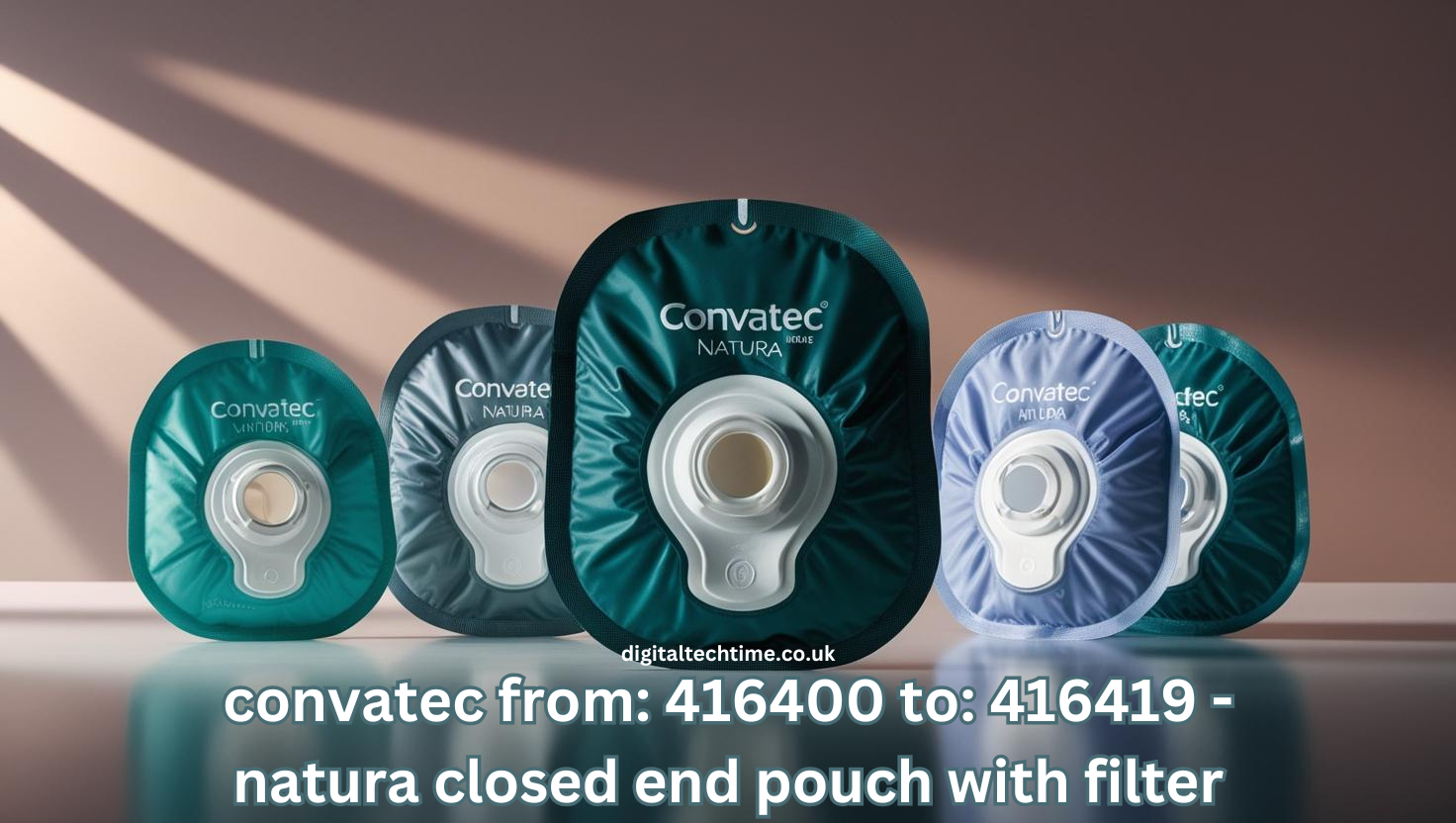 convatec from: 416400 to: 416419 - natura closed end pouch with filter